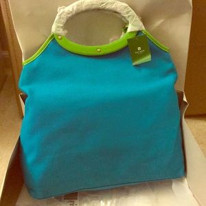 Kate Spade Ida Tote in Turquoise (NWT)
